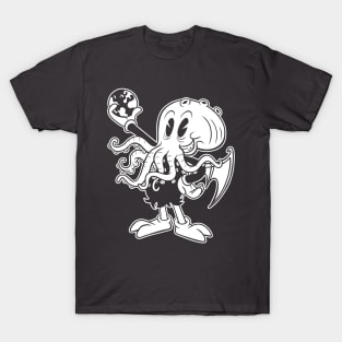 Lovecraft 30s Classic Cthulhu Old Cartoon T-Shirt